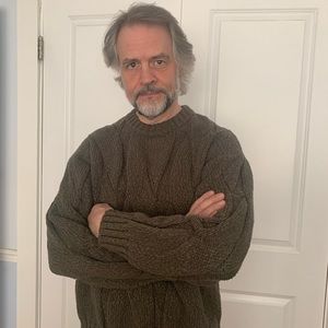 Banana republic oversized, cotton linen sweater. NWOT